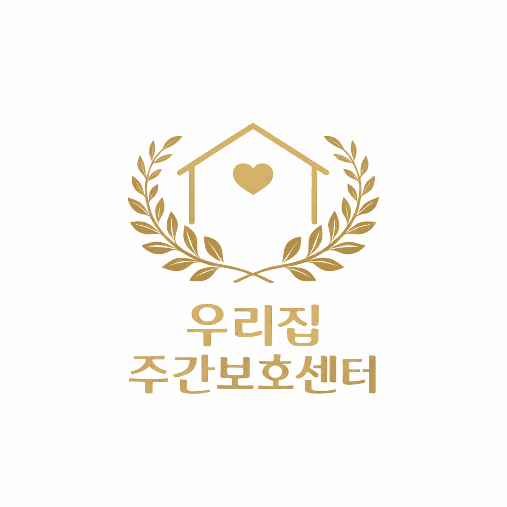 우리집 주간보호센터 로고